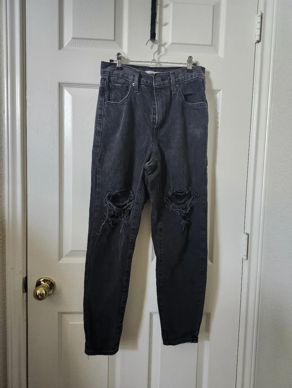 Levis black high